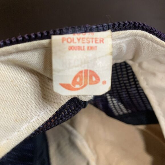 Vintage NFL Kids Chicago Bear Power 1985 AJD Mesh Trucker Snapback Hat Cap - Picture 11 of 11